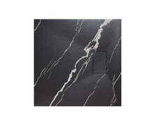 Besco VEXO MARBLE BLACK sprchová vanička SMC 80 x 80 cm