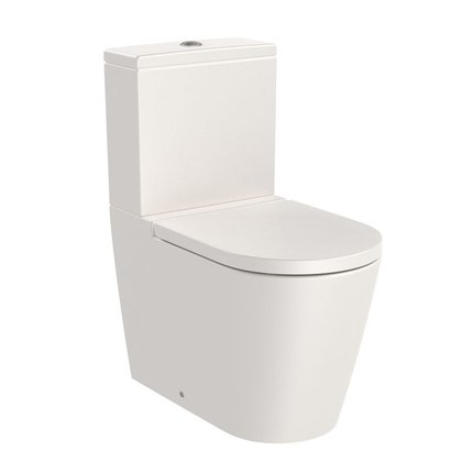 Roca INSPIRA ROUND WC kombi 37,5 x 64,5 cm RimFree, A342526650+A341520650