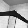 Radaway IDEA BLACK KDS obdĺžnikový sprchový kút 160 x 70 x 205 cm 10115160-54-01L+10117070-01-01