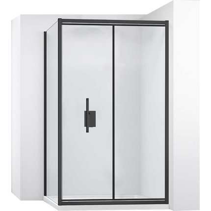 Rea RAPID FOLD sprchový kút 80 x 80 x 195 cm sklo číre K6421-K6418