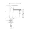 Cersanit MODUO keramické umývadlo zápustné 60 cm K116-043