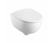 Kolo Geberit Nova Pro Premium WC misa závesná, oválna, krátka 49 x 35,5 cm, Rimfree M33128000