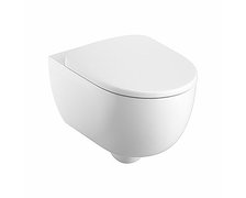 Kolo Geberit Nova Pro Premium WC misa závesná, oválna, krátka 55 x 35,5 cm, Rimfree M33127000