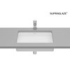 Roca INSPIRA Square FINECERAMIC® umývadlo pod dosku 60,5 x 39 cm, biele SUPRAGLAZE® A327535S00