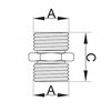 Land Vsuvka 3/8" chróm NYP.3/8