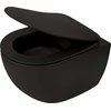 Deante PEONIA ZERO WC misa závesná RimFree 51 x 36 cm, nero CDE_NZPW