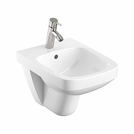 Kolo Geberit NOVA PRO bidet závesný, s otvorom pre batériu, s prepadom hranatý 48 cm M35104000