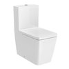 Roca INSPIRA SQUARE WC kombi 37,5 x 64,5 cm RimFree, A342526000+A341520000