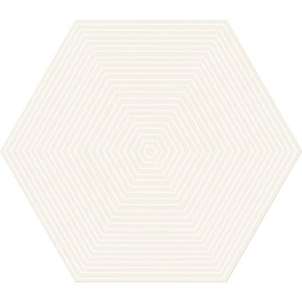 Tubadzin CIELO e TERRA BIANCO GEOMETRY 1 MAT rektifikovaný dekor matný 19,2 x 22,1 cm