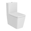 Roca INSPIRA SQUARE WC kombi 37,5 x 64,5 cm RimFree, A342536620+A341520620