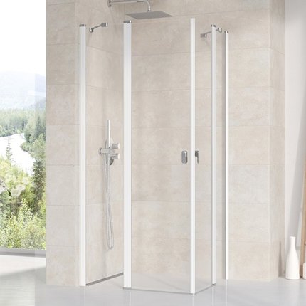 Ravak Chrome CRV2+CRV2 sprchový kút 90 x 90 x 195 cm, 2x-1QV70100Z1