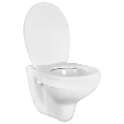 Novoterm Rossa WC misa závesná 51,7 x 35,4 cm  so sedátkom