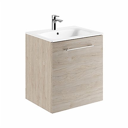 Kolo Geberit Nova Pro Premium SET 1 dverová skrinka s umývadlom 60 cm, svetlý orech 501.338.00.1