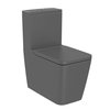 Roca INSPIRA SQUARE WC kombi 37,5 x 64,5 cm RimFree, A342536640+A341520640