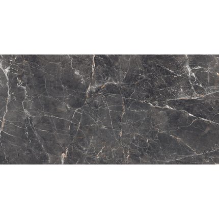 Abitare la Ceramica Marble NERO SEGESTA matná carving rektifikovaná dlažba 60 x 119,8 cm