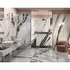 Panda Marble White rektifikovaná dlažba/obklad lesklá 60 x 120 cm