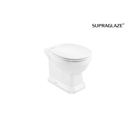 Roca Carmen WC stojaca misa Rimless 56 x 37 cm, biela SUPRAGLAZE® A3440A9S00