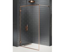 New Trendy Avexa Brushed Copper sprchová stena 60 x 200 cm EXK-3795