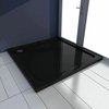 Rea Savoy Black štvorcová sprchová vanička akryl 80 x 80 x 6 cm K4804