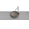 Roca OHTAKE FINECERAMIC® umývadlo na dosku 38 x 38 cm, café A327A15660