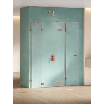 New Trendy EVENTA COPPER SHINE prístenný sprchový kút 80 x 80 x 200 cm EXK-6473