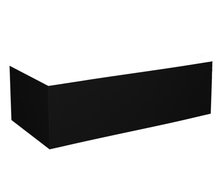 Besco INFINITY BLACK čelný panel k vani INFINITY 150 cm