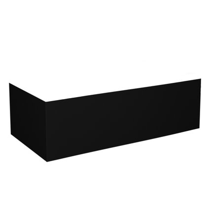 Besco INFINITY BLACK čelný panel k vani INFINITY 150 cm