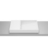 Roca HORIZON DASH FINECERAMIC® umývadlo na dosku 60 x 38 cm, biela lesklá A32727900B