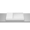Roca HORIZON DASH FINECERAMIC® umývadlo na dosku 60 x 38 cm, biela matná A32727962B