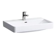 LAUFEN PRO S keramické umývadlo, brúsená spodná hrana, s 1 otvorom 70 x 46,5 cm biele LCC H8169674001041