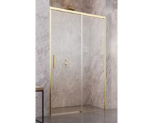 Radaway IDEA GOLD DWJ sprchové dvere 140 x 205 cm, sklo číre 387018-09-01L