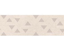 Cersanit FERNETTI GEOMETRIC cream dekor matný 20 x 60 cm NT1478-002